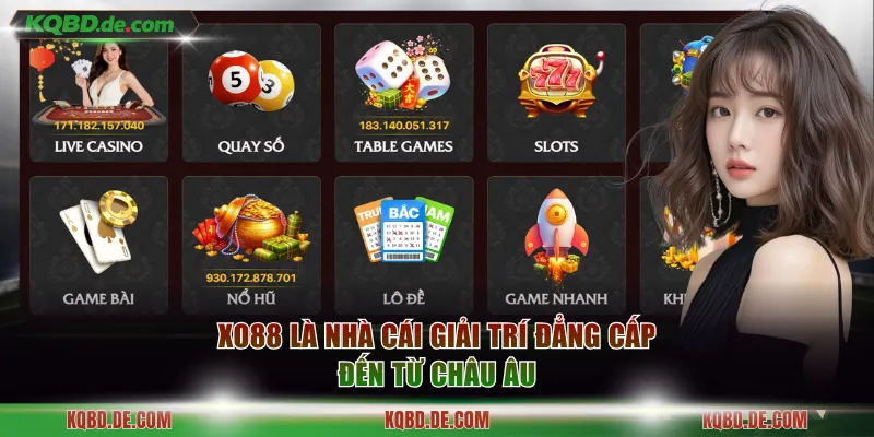 XO88 là nhà cái giải trí đẳng cấp đến từ châu Âu